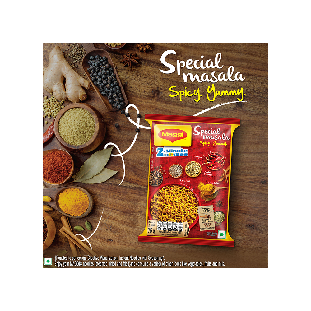 Maggi 2-Minute Special Masala Instant Noodles
