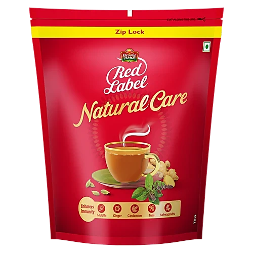 Red Label Natural Care Tea Chai Made With 5 Ayurvedic Herbs, 1 kg 2.webp